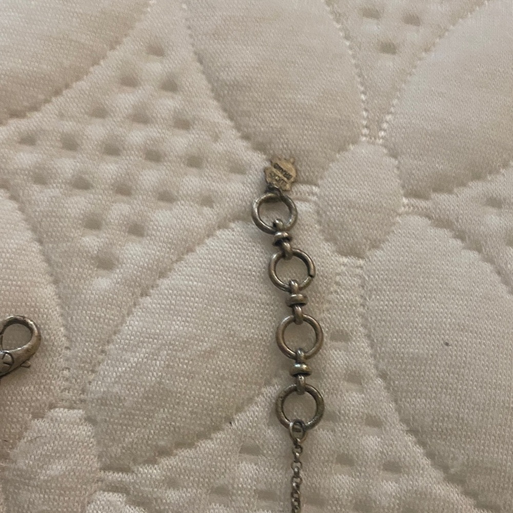 Lucky Brand Turquoise and Red Pendant Necklace - Picture 2 of 5